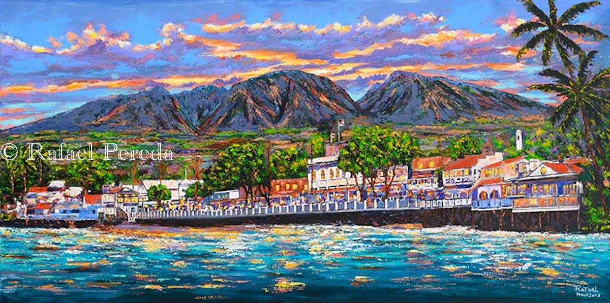 Lahaina Old Town Sunrise- Before the fires